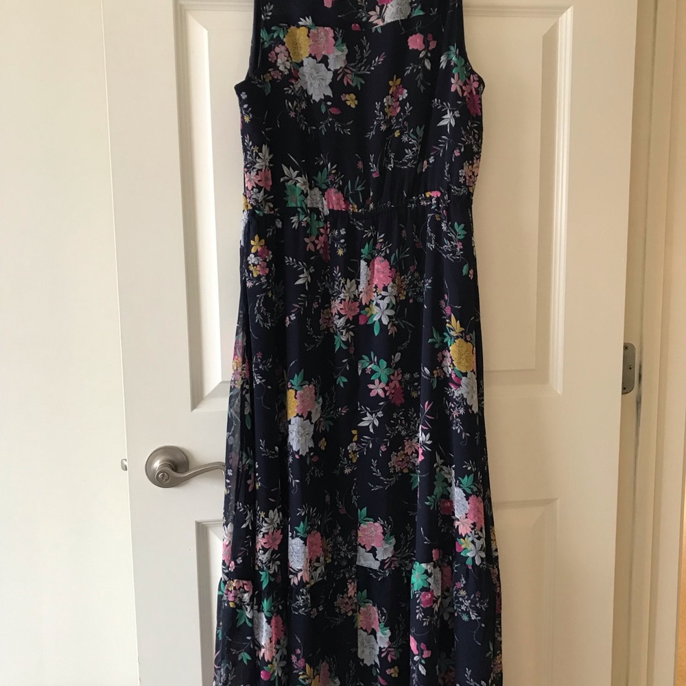 Merona Maxi lightweight flowy spring dress